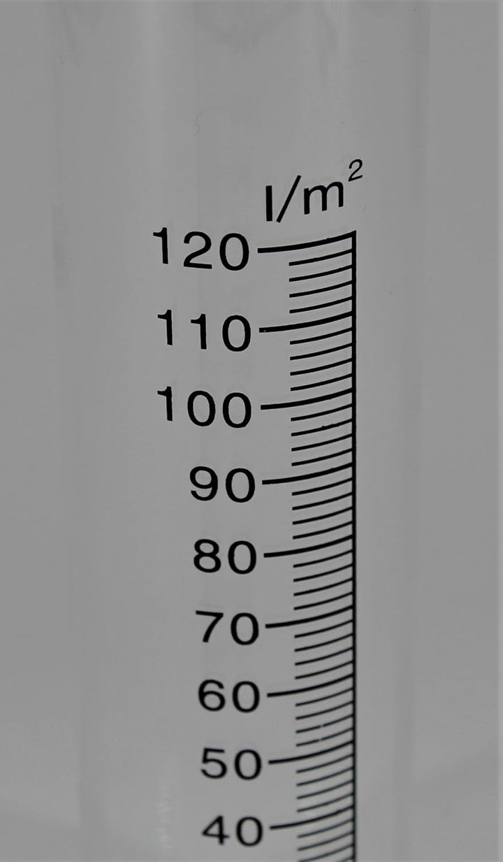 Ersatzglas Regenmesser Echtglas 15 cm
