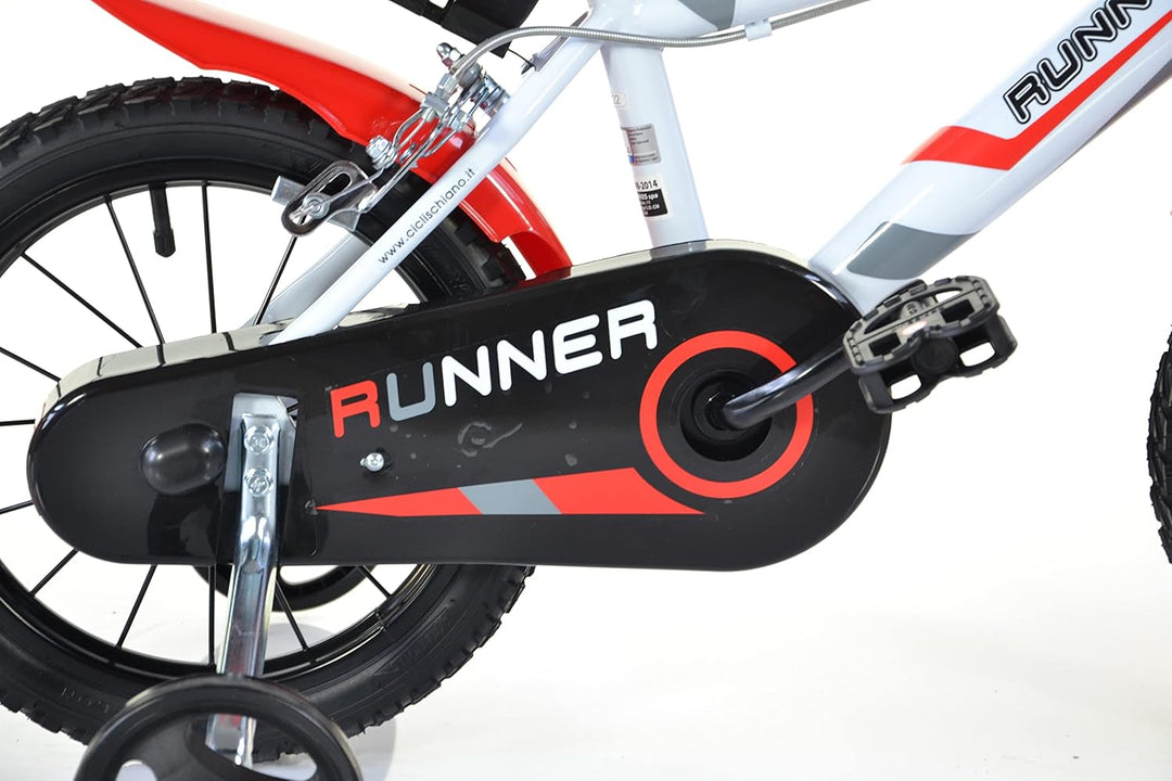 SCH Junge Bicycle Runner Children's Bicycle 14" (4-6 years) Rot, 14" (4-6 years) Rot