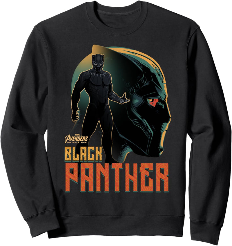 Marvel Infinity War Black Panther Profile Sweatshirt