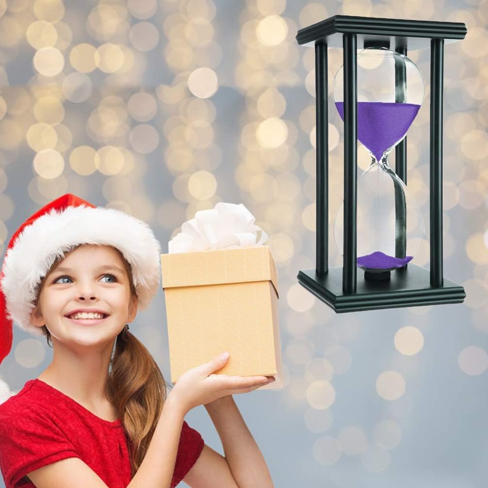 30 Minuten Sanduhr Uhr 30 Min Zuhause Dekoration Sanduhr-Timer Büro Ornament Sanduhr Hölzern Rahmen