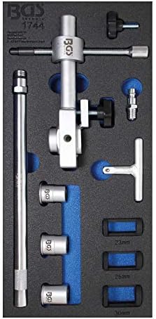 BGS 1744 | Druckluft-Ventilfederspanner-Satz | 15-tlg.