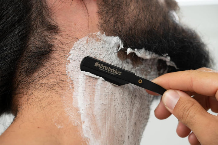 Störtebekker® Konturen Set - Hochwertiges Rasierset für eine perfekte Rasur - inklusive Rasiermesser
