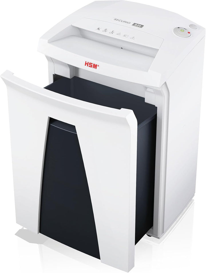 Aktenvernichter HSM SECURIO B24, Sicherheitsstufe P-5, 11 Blatt (Partikelschnitt), mit automatischem