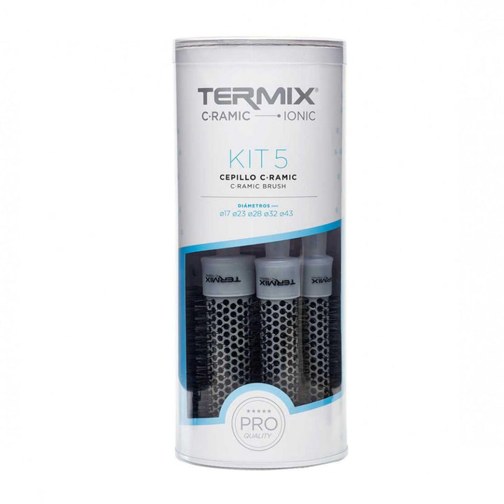 Termix C·Ramic. Thermische Rundhaarbürsten mit Keramikrohr. Ionentechnologie zur Förderung des maxim