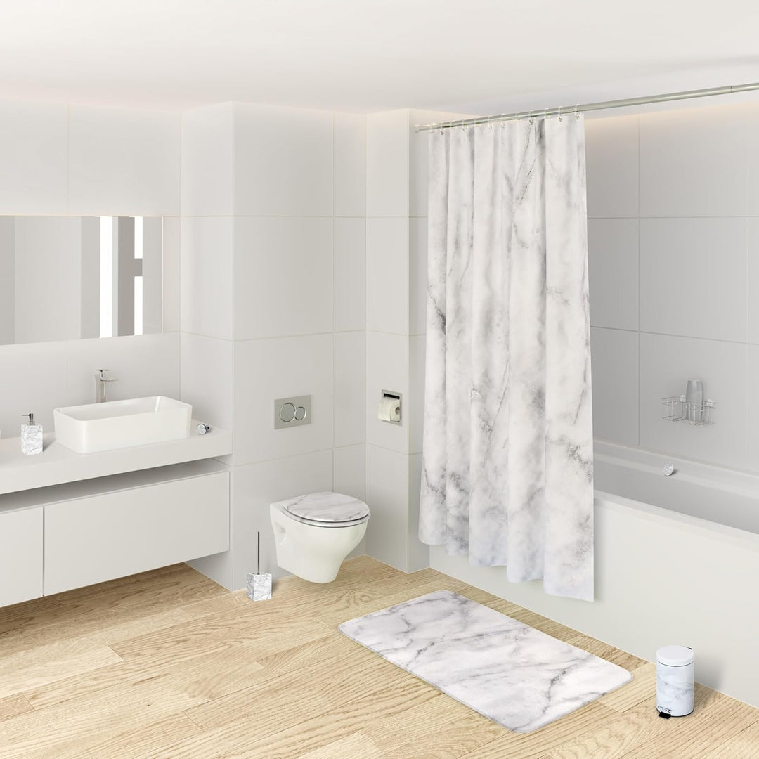 WC Sitz, hochwertige Oberfläche, einfache Montage, stabile Scharniere, Marmor
