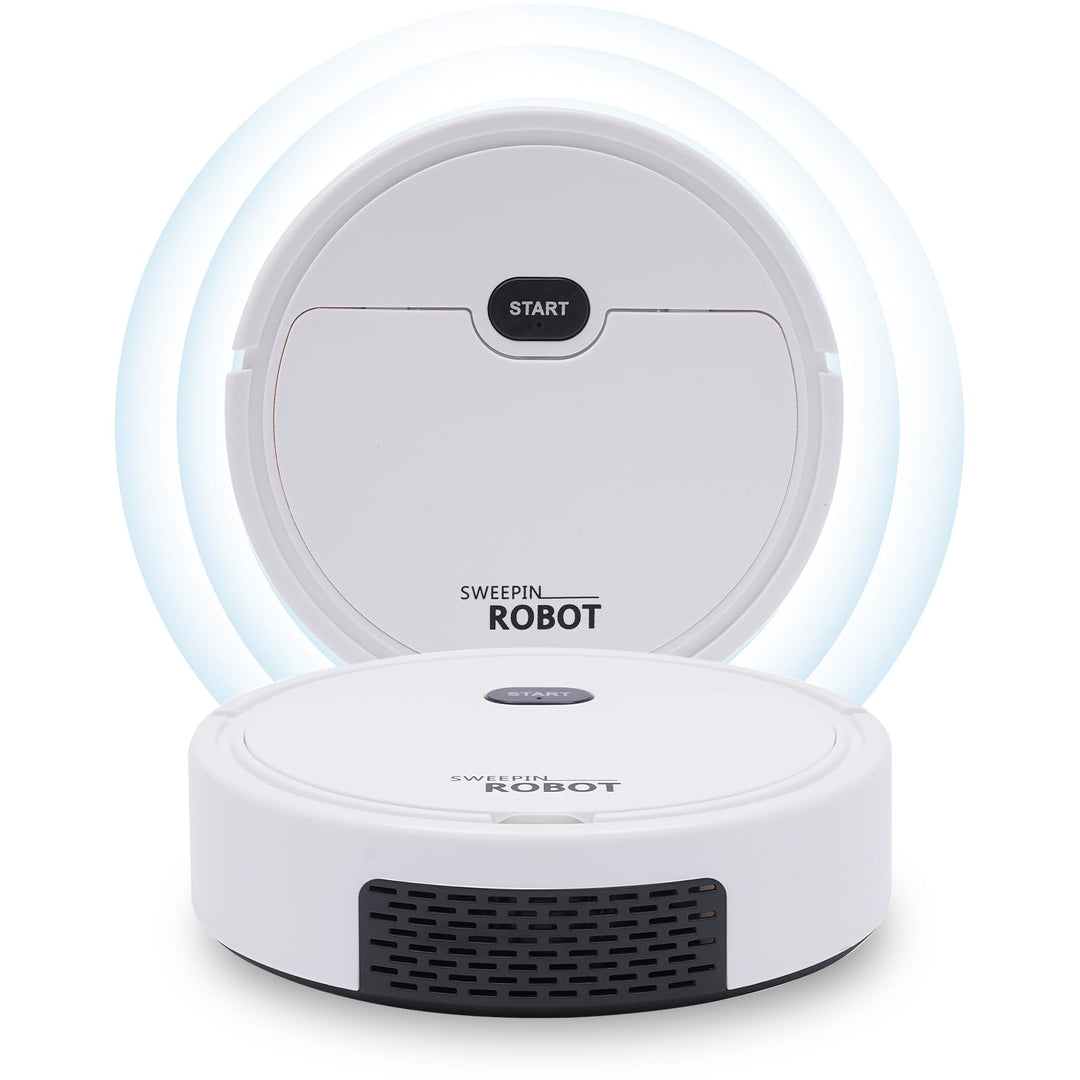 Roboter Staubsauger mit Absaugstation, 220V 5W Roboterstaubsauger Richtungsänderung Wiederaufladbare