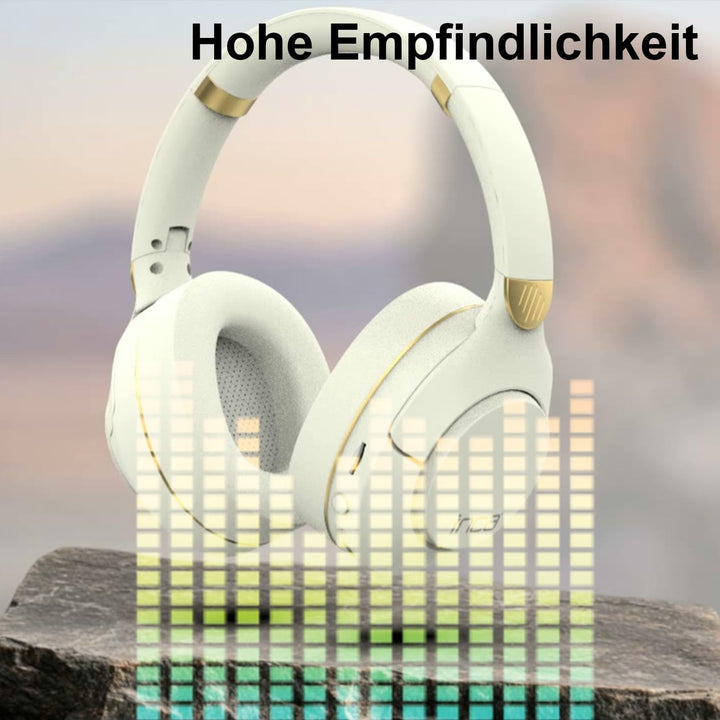 İnca IBK-503B Bluetooth Kopfhörer, Kabellose Over-Ear-Headsets mit Mikrofon, Bis zu 12 Stunden Wiede