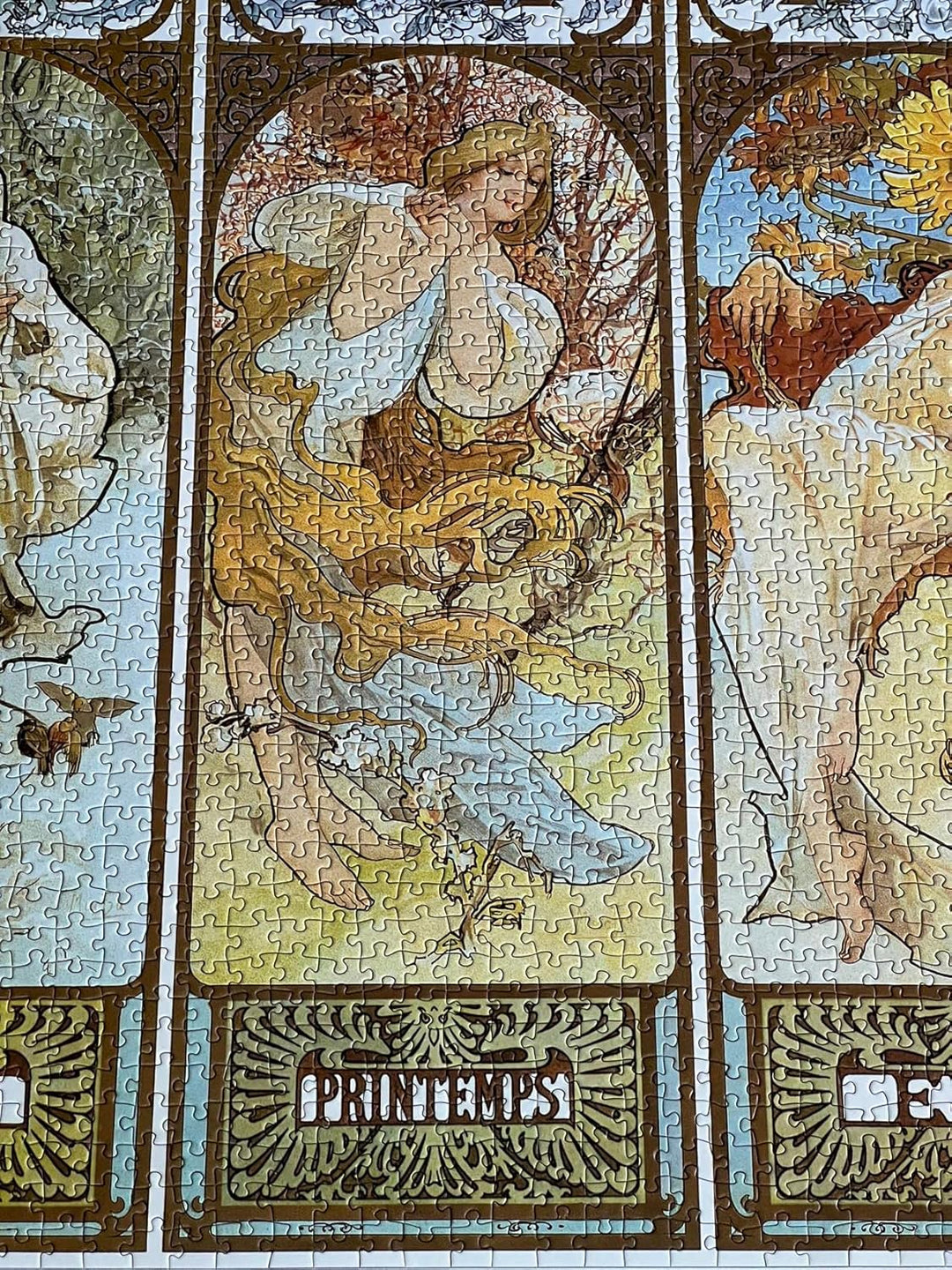 TINYOUTH 2000 Teile Puzzle für Erwachsene, 《Vier Jahreszeiten》 Museum Kollektion Puzzle, 70x100CM 2m