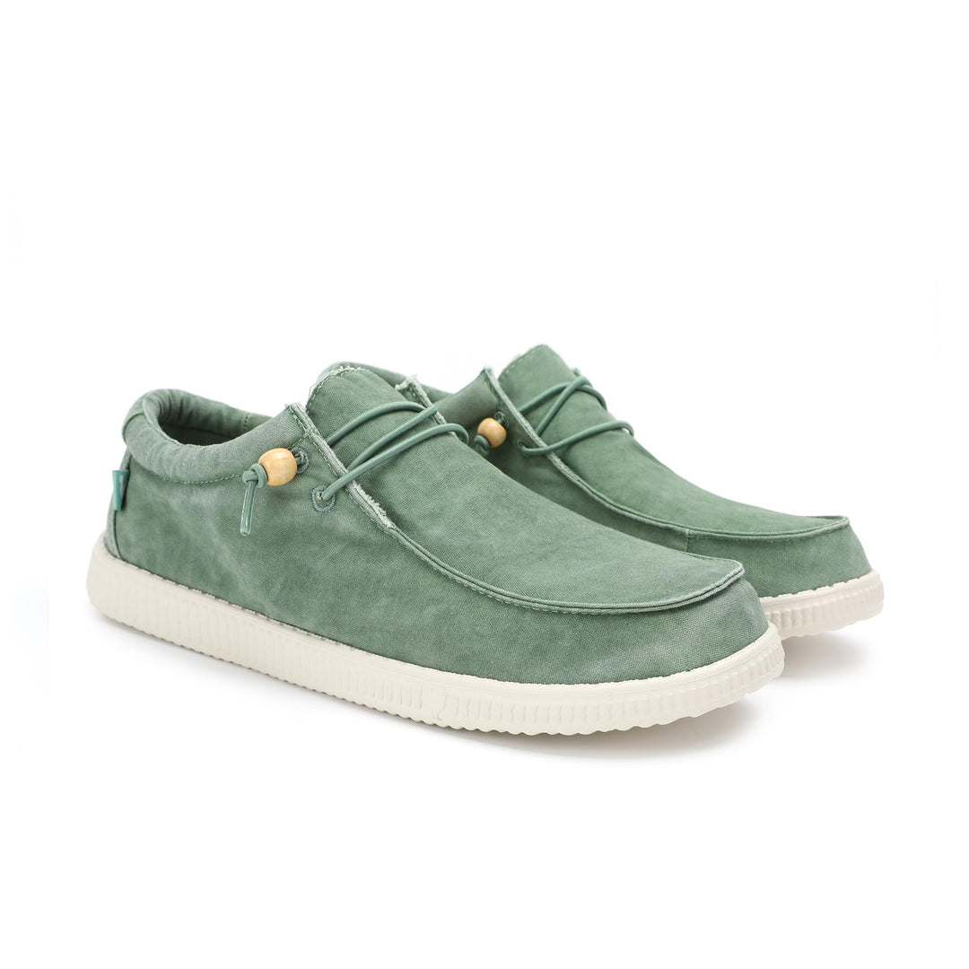 WALK IN PITAS | WP150 WALLABI Washed | Herren Mokassins | Flache Slipper für Männer | Slip on Loafer