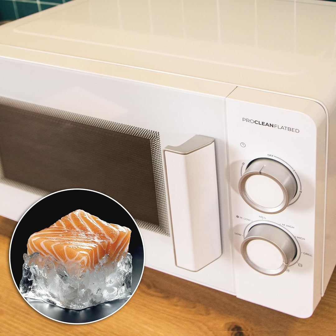 Cecotec Mikrowelle mit Grill Proclean 3120 Flatbed. Kapazität 20 l, 700 W, 6 Stufen, Grill 800 W, Fu