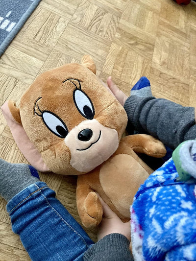 Tom und Jerry Kuscheltier Plüsch Figuren 28 cm Kater oder Maus, ORIGINAL Neue Edition, weich grosser