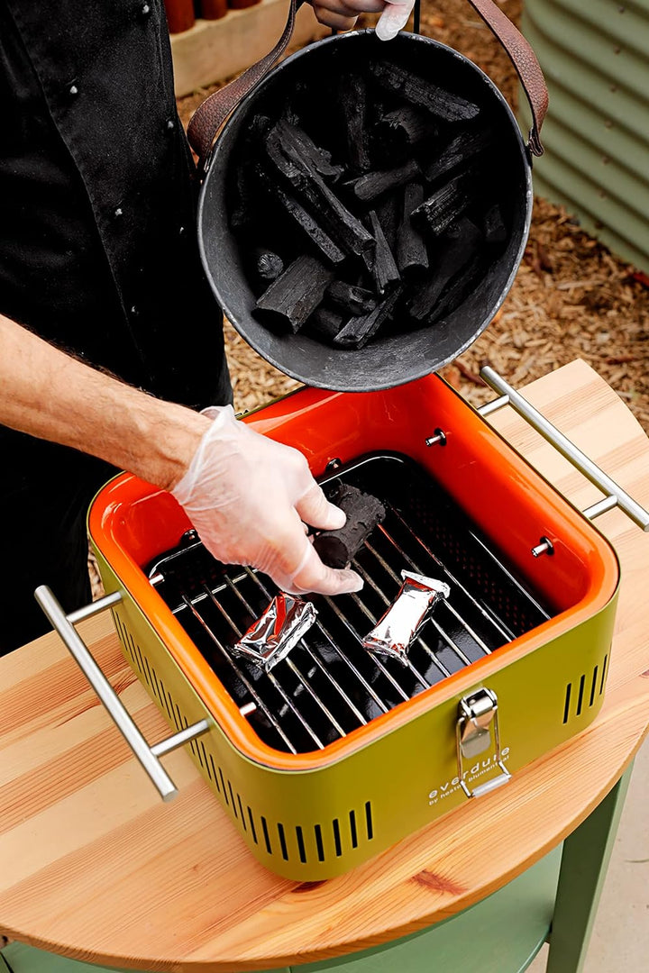 Everdure Kohleeimer für bis zu 10kg Holzkohle