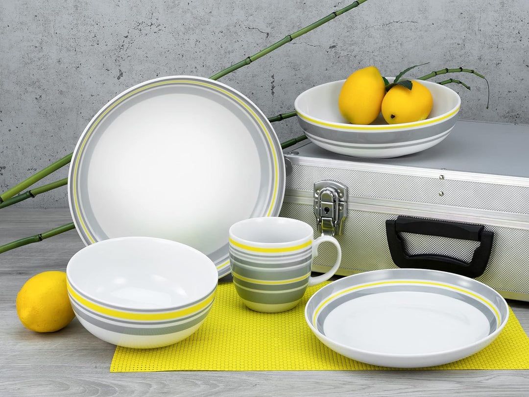 CreaTable, 22902, Serie Allround - Trend Line, Geschirrset, Kombiservice 10 teilig