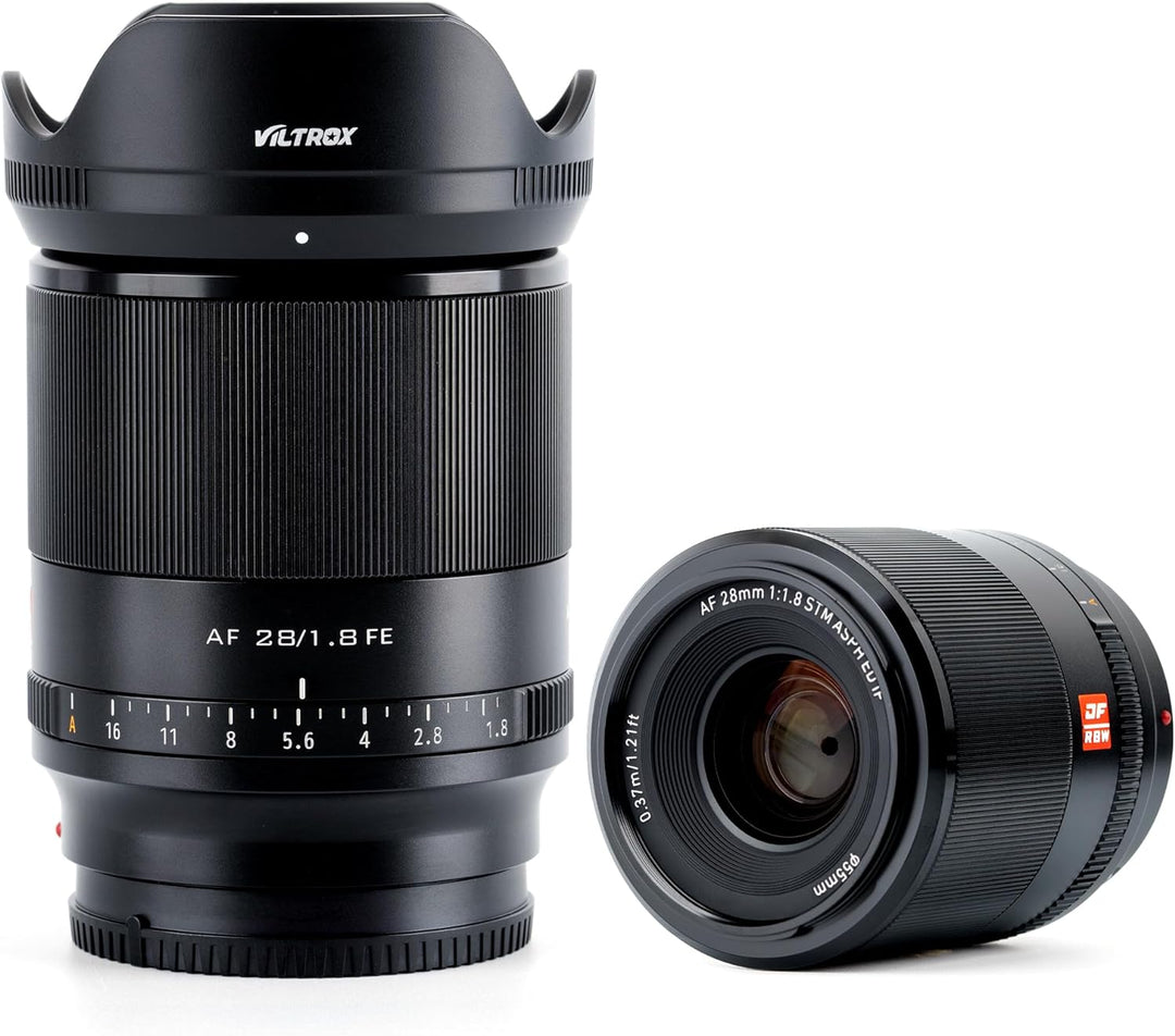 VILTROX AF 28mm F1.8 FE Vollformat Weitwinkelobjektiv Prime Autofokus Objektiv für Sony E Mount Kame