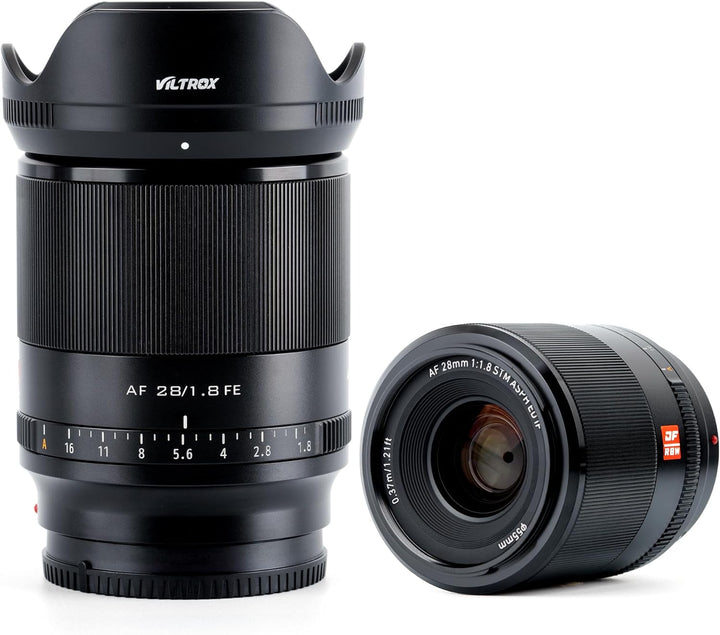 VILTROX AF 28mm F1.8 FE Vollformat Weitwinkelobjektiv Prime Autofokus Objektiv für Sony E Mount Kame
