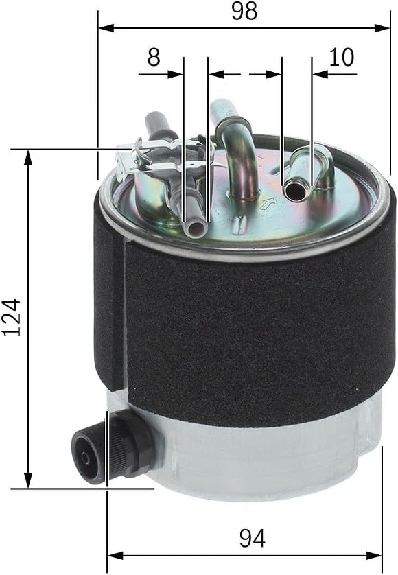 Bosch N2125 - Dieselfilter Auto