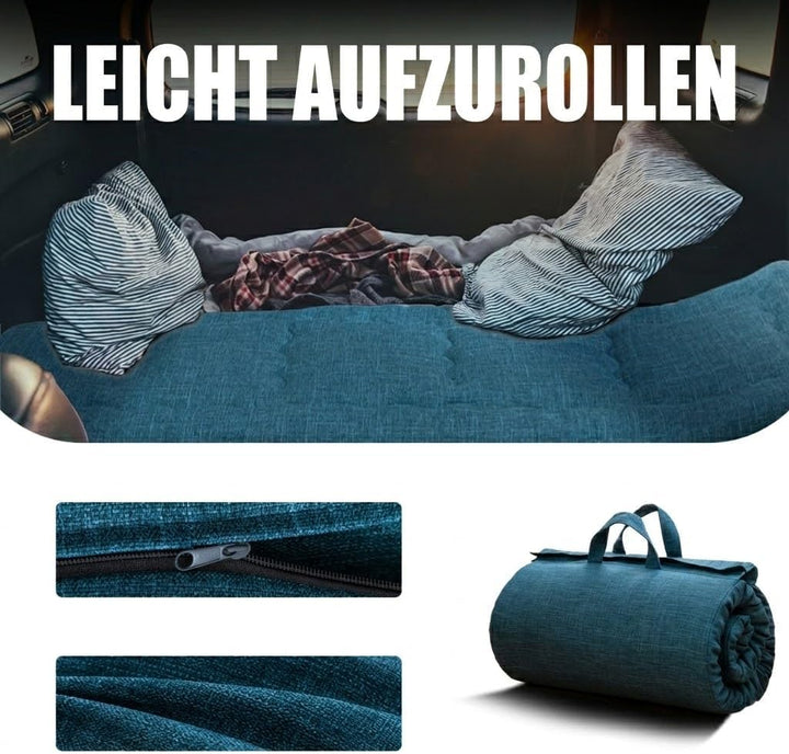 MAXYOYO Tragbare Faltbare Futon -Matratze, Hypoallergene Stoff- Und Speicherschaummatratzenpads Mit