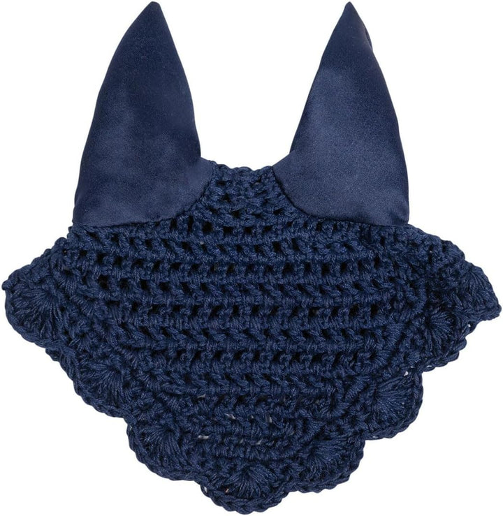 HKM Kids Hobby Horse Clara grau marmoriert + Halfter & Führstrick in Blau – Steckenpferd| Holly & Cl
