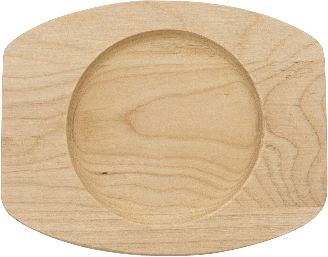 BBQ-Toro Mini Dutch Oven (4 Stück) | Ø 11 cm | Gusseisen Serviertopf mit Holzunterlage | bereits ein