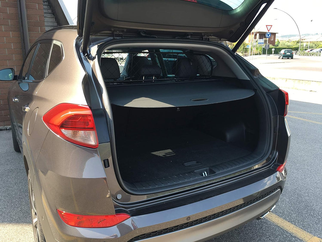 ERGOTECH Trennnetz Trenngitter kompatibel mit Hyundai Tucson (2015-2020) RDA65-XS16, für Hunde und G