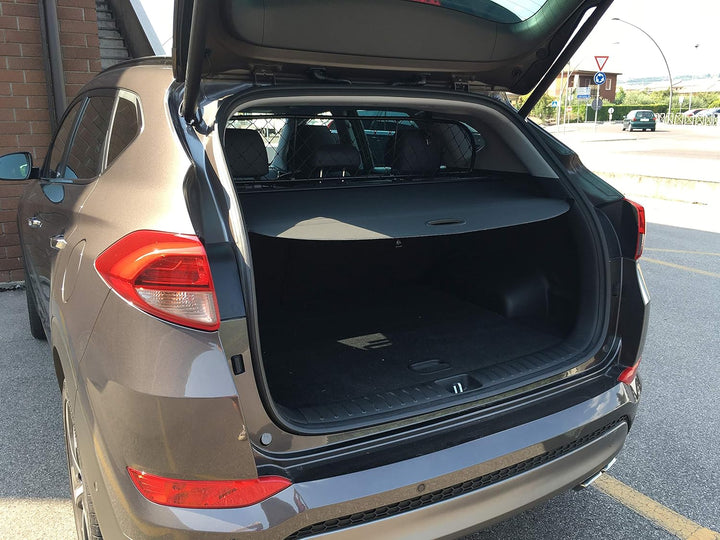 ERGOTECH Trennnetz Trenngitter kompatibel mit Hyundai Tucson (2015-2020) RDA65-XS16, für Hunde und G