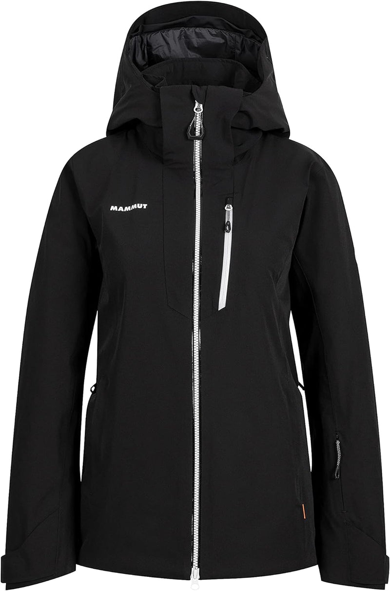 Mammut Damen Stoney Hs Thermo Jacket Women gefütterte Hardshelljacke mit Kapuze XS black-white, XS b