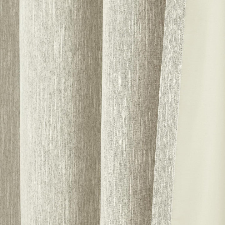 Melodieux Vorhänge Verdunkelung Gardinen Blickdicht Leinenoptik für Wohnzimmer kinderzimmer Schlafzi