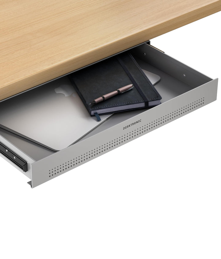 Desktronic Schreibtisch-Organizer, Untertisch-Aufbewahrungsbox, Schreibtisch für Büro Schule Homeoff