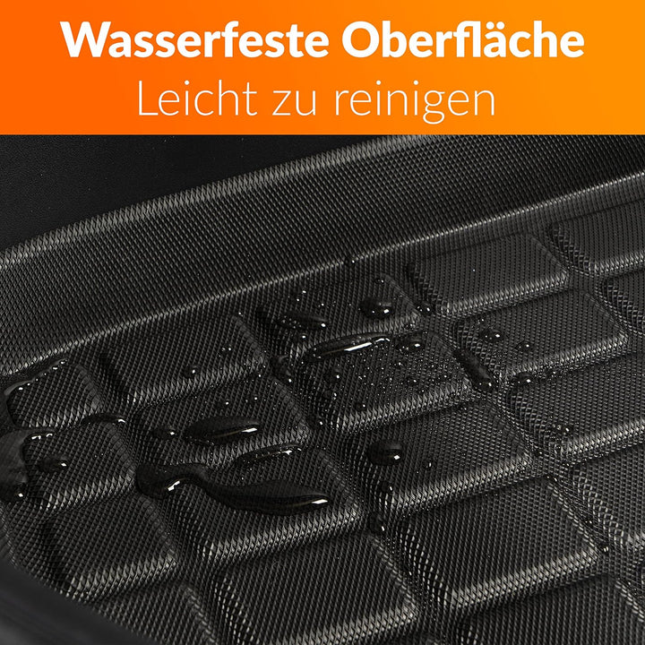 Upgrade4cars Vordere Kofferraummatte kompatibel für Tesla Model 3 | Frunk Matte 75 x 40 cm | Kofferr