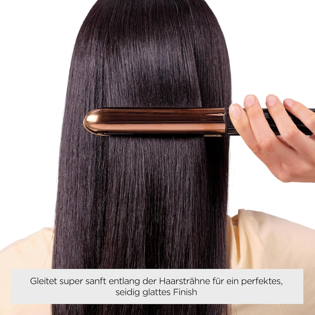 BaByliss Straight & Curl Brilliance 2-in-1 Glätteisen ST482E, Schwarz Glätteisen_Straight & Curl Bri