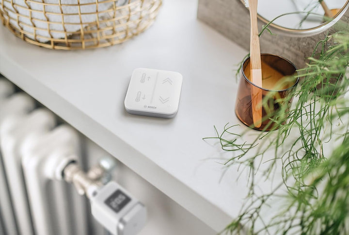 Bosch Smart Home Universalschalter II, zur einfachen Steuerung smarter Geräte, konfigurierbar für 4