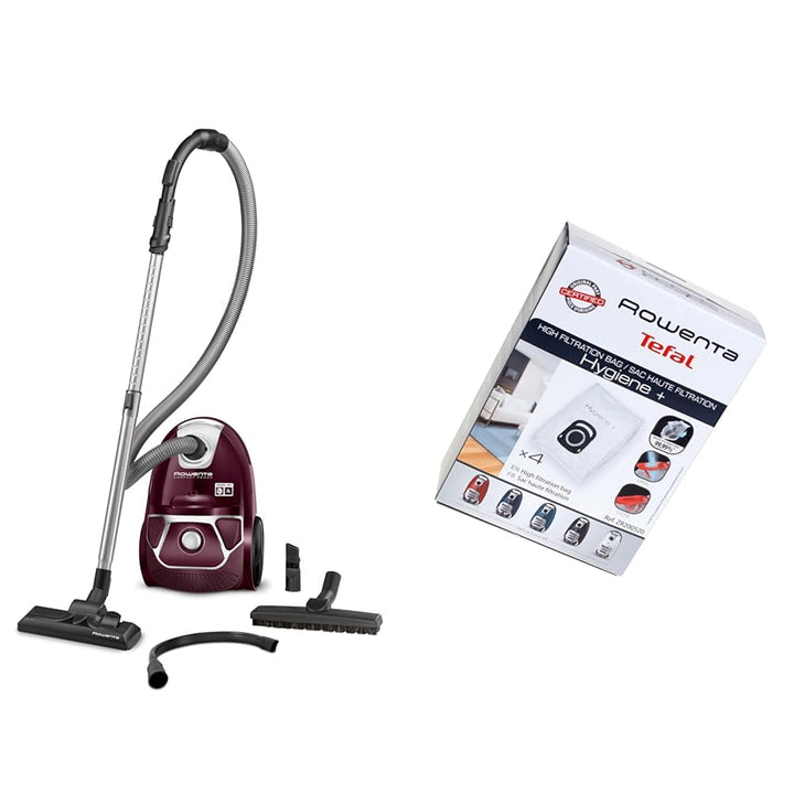 Rowenta RO3969 Compact Power Beutel-Staubsauger (Maximale Leistung: 750 Watt, Staubbeutelkapazität: