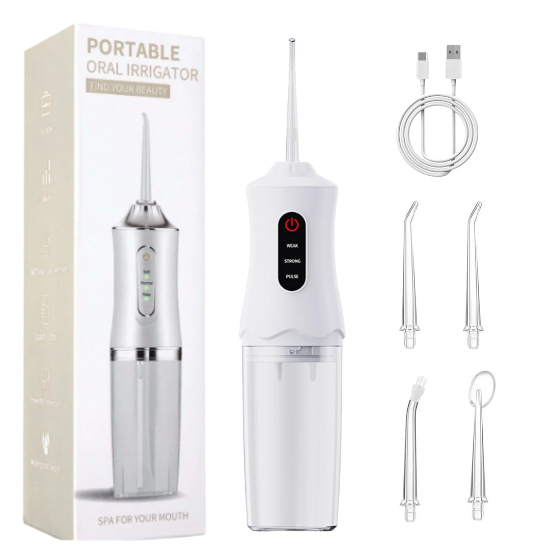 Munddusche Kabellos Zahndusche, Water Flosser for Teeth, Oral Irrigator Zähne Waterflosser Dental, Z