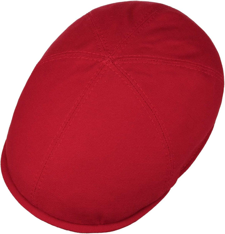 LIERYS Uni Cotton Flatcap - Klassische Form - Schiebermütze mit Stretchfutterband - Herren - Frühjah