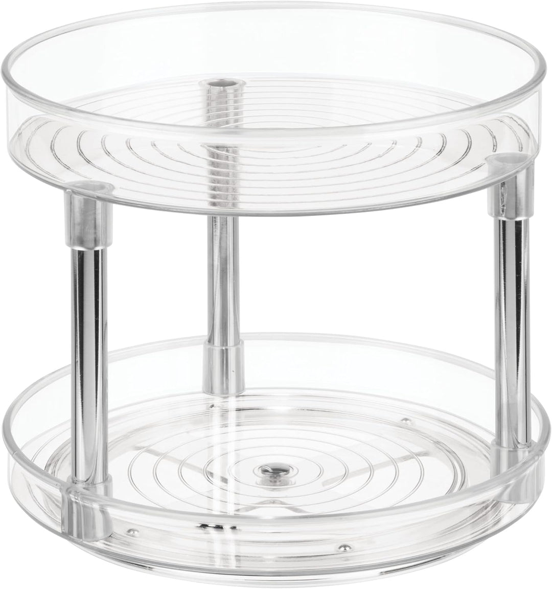 iDesign Küchenorganizer, grosser Drehteller, BPA-frei, transparent & 56600 Küchen Organizer, grosser