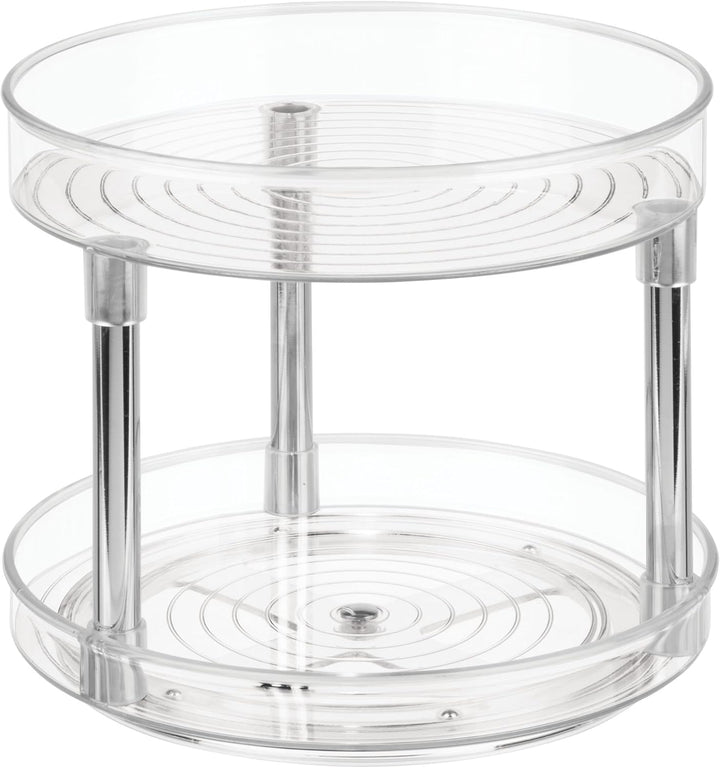 iDesign Küchenorganizer, grosser Drehteller, BPA-frei, transparent & 56600 Küchen Organizer, grosser
