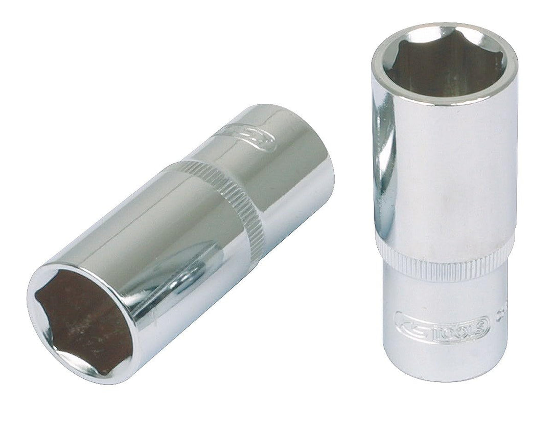 KS Tools 918.5391 1/2" CHROMEplus Sechskant-Stecknuss, lang, 36 mm