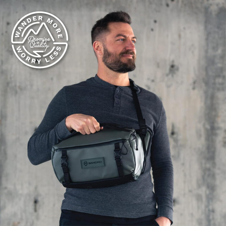 WANDRD Rogue Sling 0Y-784H-R8U9 Tasche mit 9 l Fassungsvermögen, leicht, wetterbeständig, für den tä