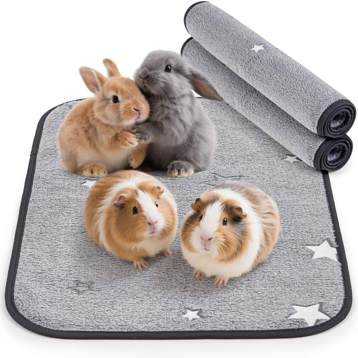 PICK FOR LIFE 40x60cm wasserdichte &amp; Schnell Saugfähige PIPI Pads für Meerschweinchen und Kaninchen
