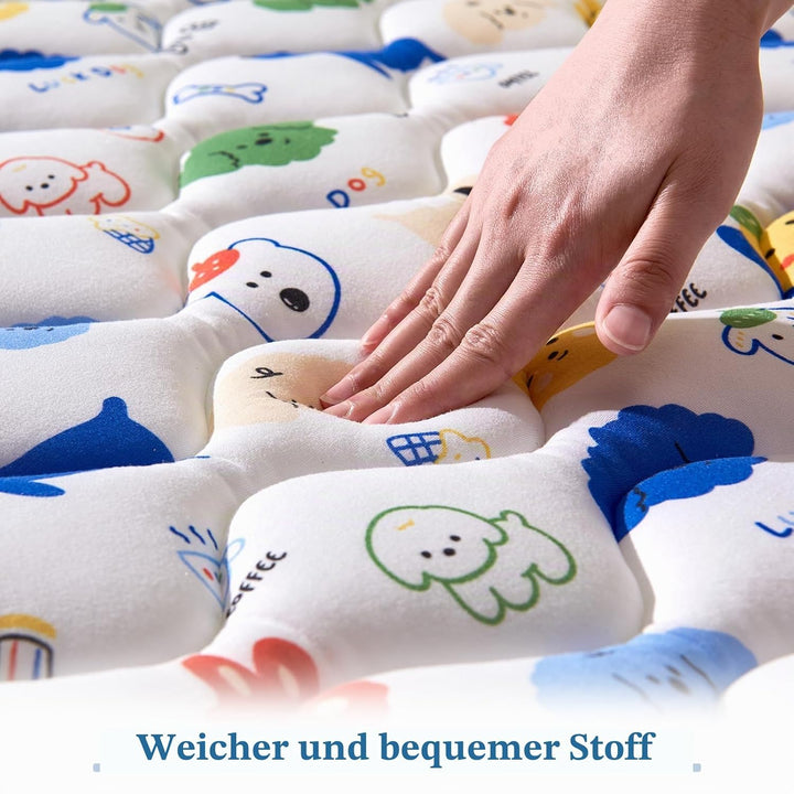 Krabbelmatte Baby – Grosse Spielmatte 150x180cm, Faltbar &amp; Rutschfest für Innen und Aussen – Ideal a