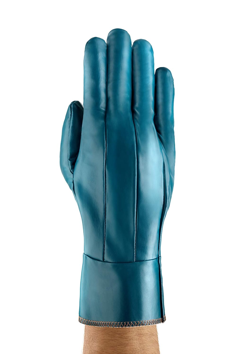 Ansell Hynit 32-800 Öl abweisende Handschuhe, Mechanikschutz, Blau, Grösse 9 (12 Paar pro Beutel) 9