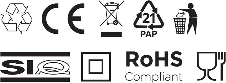 EUREL RS92 Elektrischer Vollmeall Allesschneider, Made in EU, Grösse Schneidfläche, 2in1 Edelstahlkl