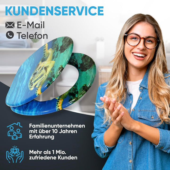 Sanilo WC Sitz mit Absenkautomatik, viele neue Toilettendeckel zur Auswahl, hochwertige Oberfläche,