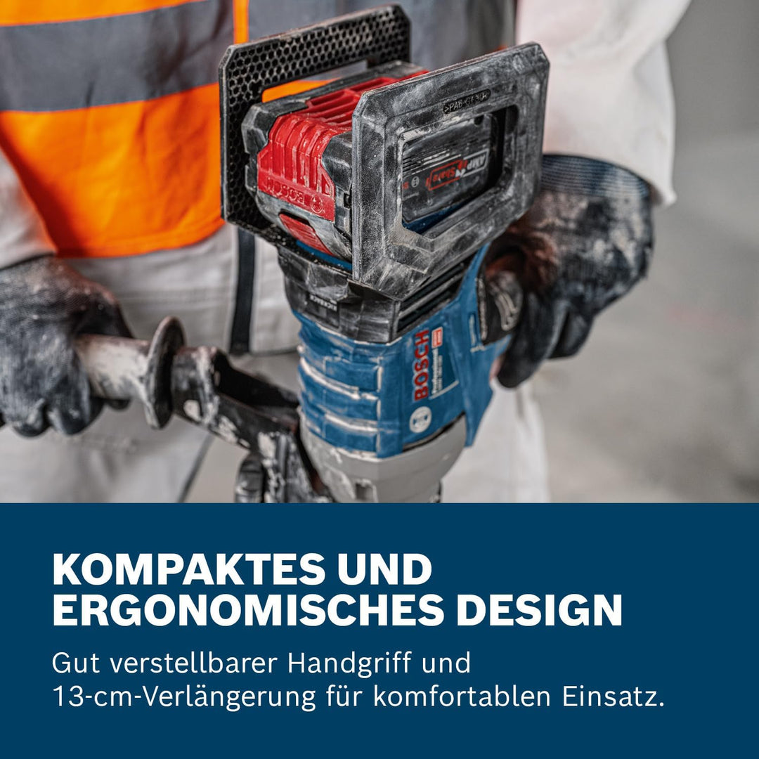 Bosch Professional 18V System Akku-Rührwerk GRW 18V-120 (inkl. 1x Verlängerung 13 cm (M14-M14) 2x Sc