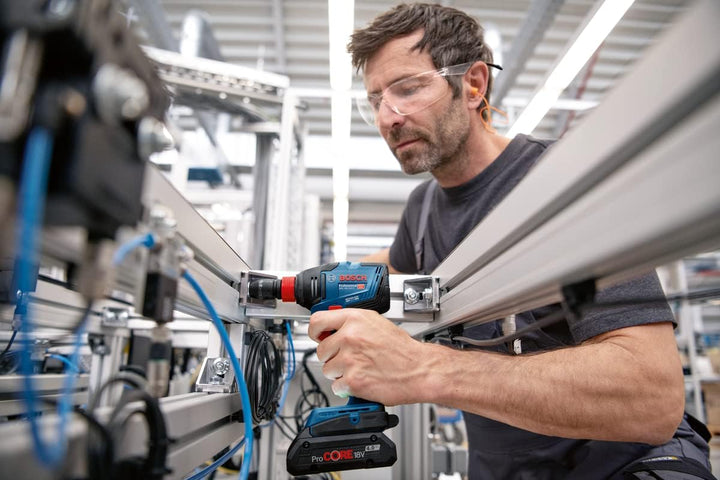 Bosch Professional 18V System Akku-Drehschlagschrauber GDX 18V-210 C (max. Drehmoment 210 Nm, ohne A