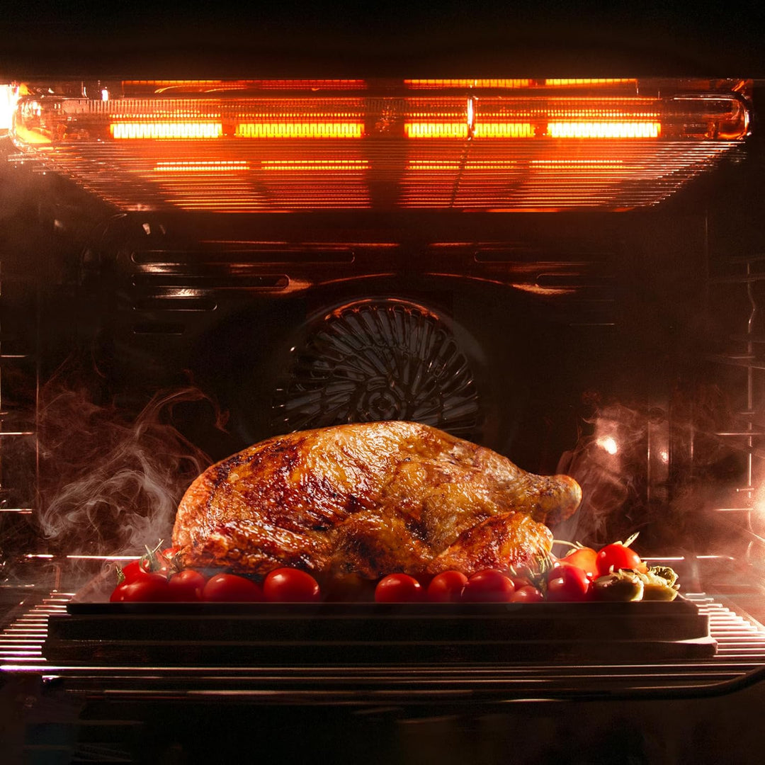 Cecotec Backofen 60 cm Bolero Hexa SM406000 Glass White A+. 2900 W, 72 l, 12 Funktionen mit Steak Ma