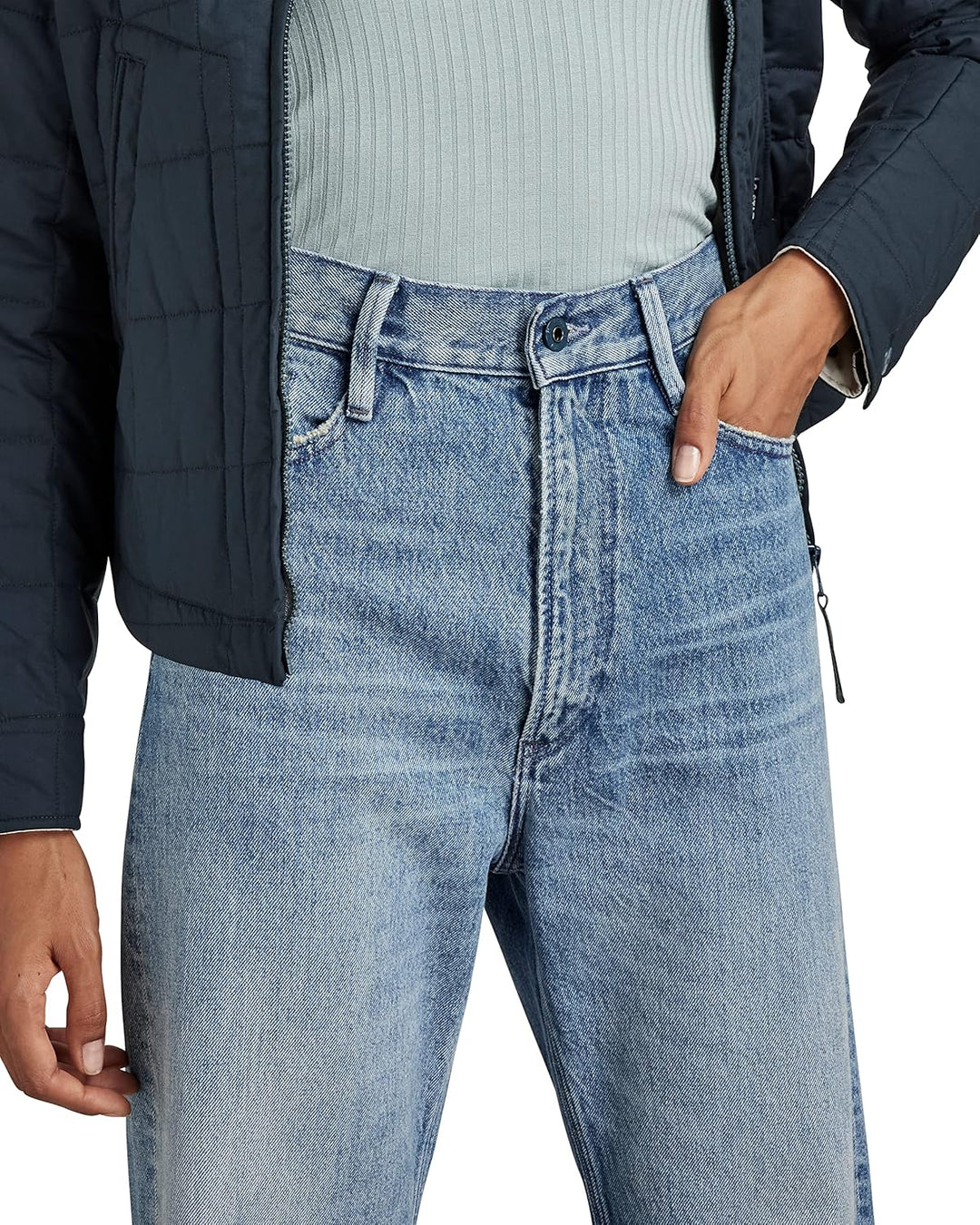 G-STAR RAW Damen Type 89 Loose Jeans 27W / 32L Blau (Sun Faded Air Force Blue D21081-c967-c947), 27W