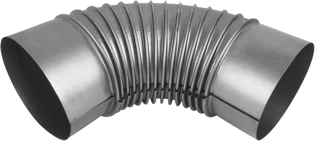 Ofenrohre Rauchrohr für Kaminöfen Ofenknie Kaminrohr Abgasrohr 90° Bogen ∅150mm Metall Komponenten d