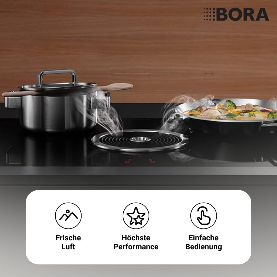 BORA BAKFS Original Aktivkohlefilter-Set für BASIC und GP4 Dunstabzug (BHU/BIU/BFIU), Ersatzfilter Z