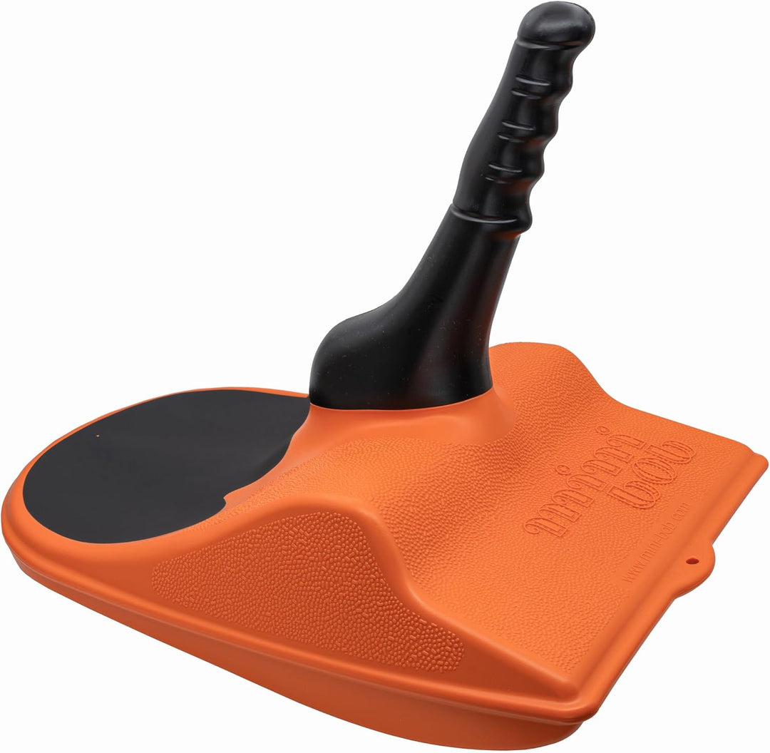 mini bob Original (Zipfelbob Rodel Schlitten) in orange